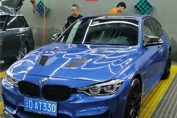 宝马三系f30f35国锻轮毂加轮胎