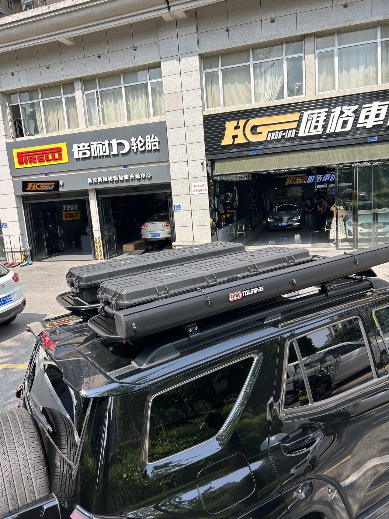 坦克400车顶平台