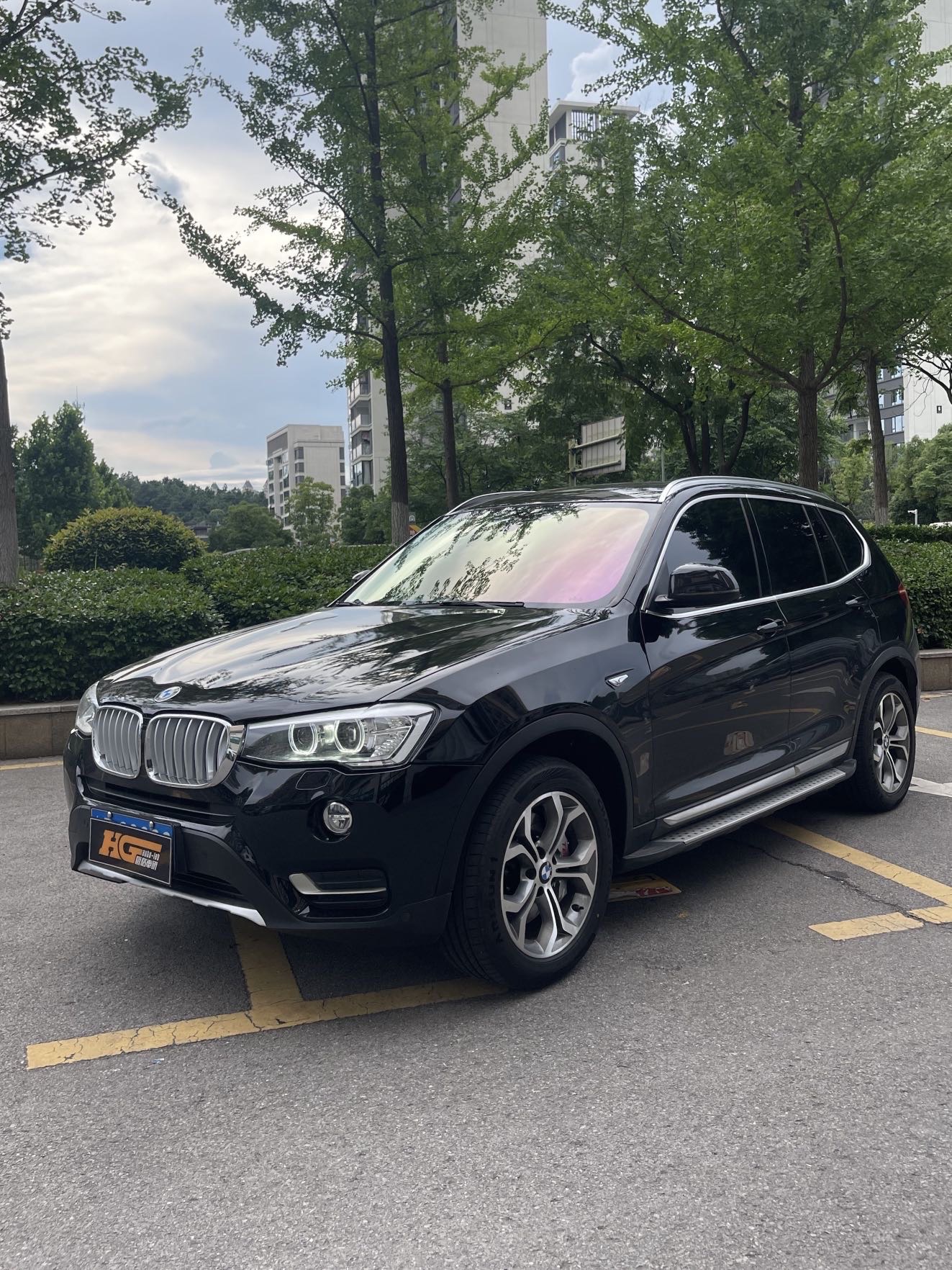 宝马X3 TEI刹车