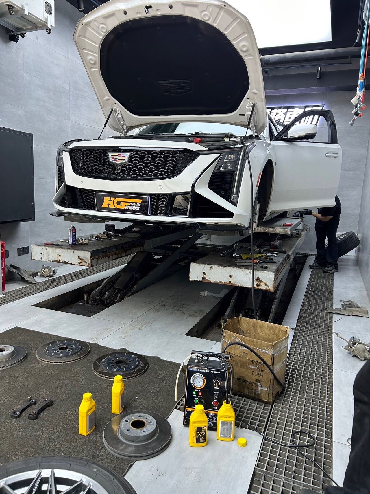 凯迪拉克CT5 敏胜刹车