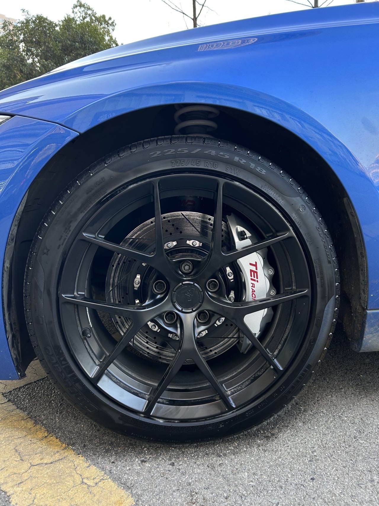 宝马3系 TEI刹车