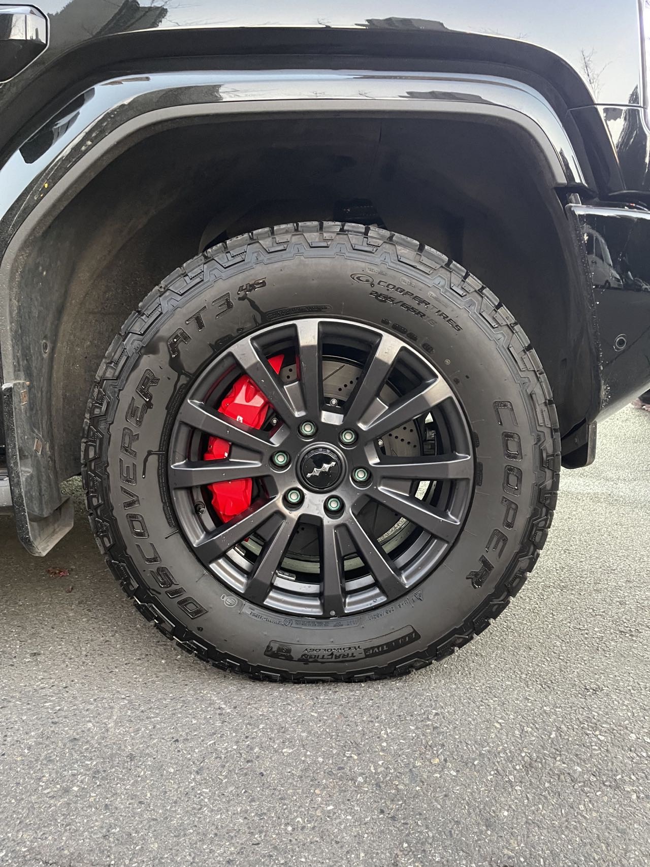 方程豹5 TEI刹车