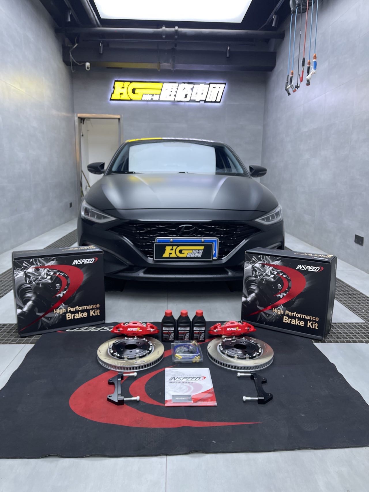 现代菲斯塔 硬速刹车