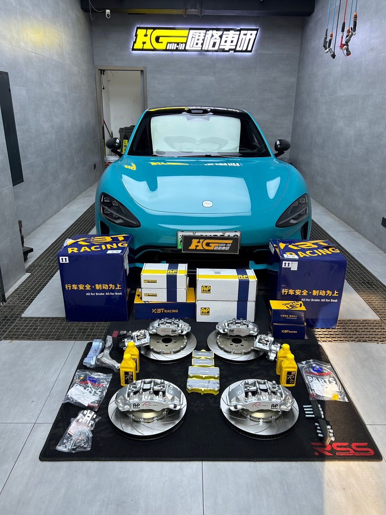 小米SU7 AP刹车