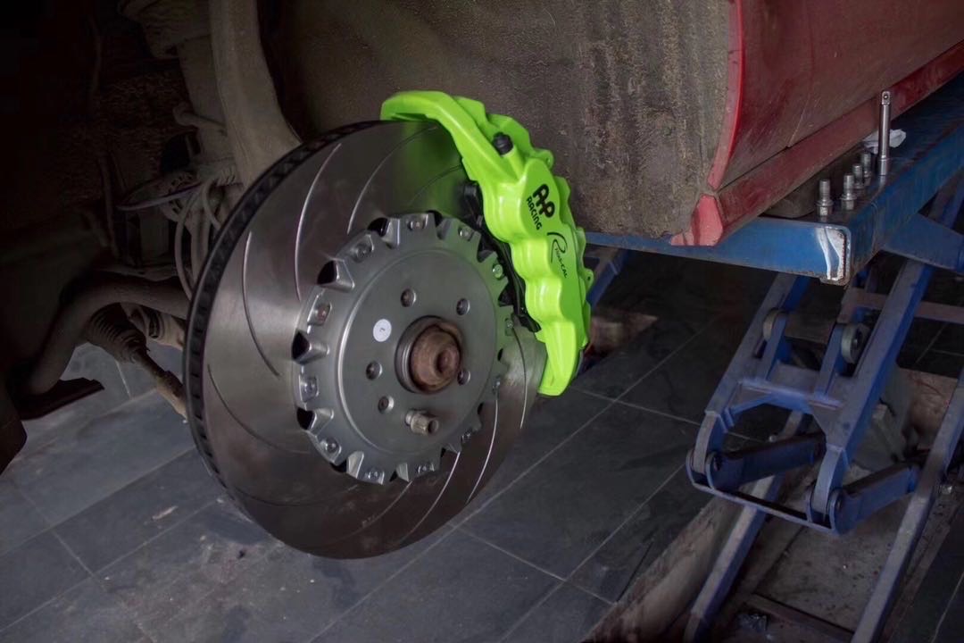 奥迪A7升级AP刹车 | 汇格车研施工案例