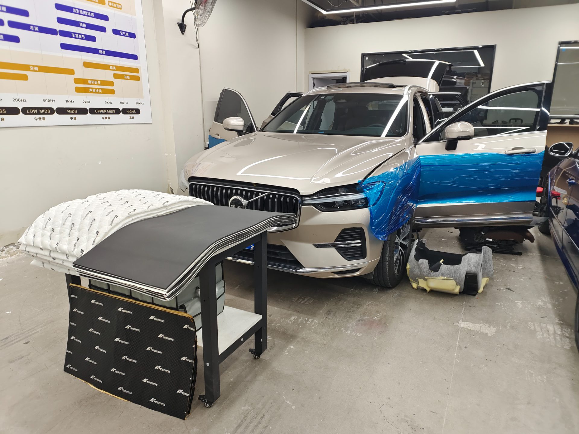 沃尔沃Xc60全车隔音