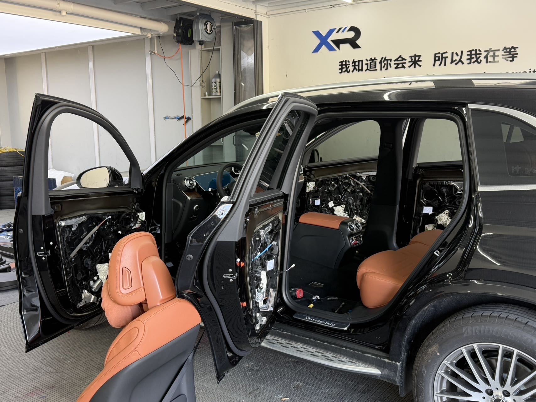 2026款奔驰GLC（W254）音响升级｜德国彩虹音响升级案例分享